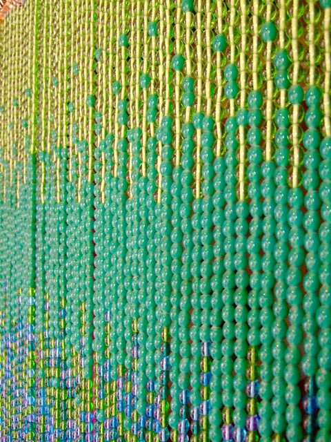 Hanging Sculpture Door Bead Curtain