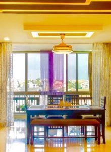Beaded Curtain Partition
