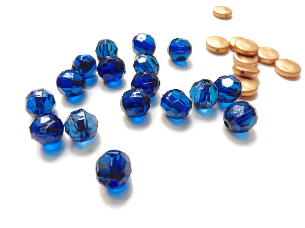 Beaded Curtain Room Partition Blue Bead Curtain