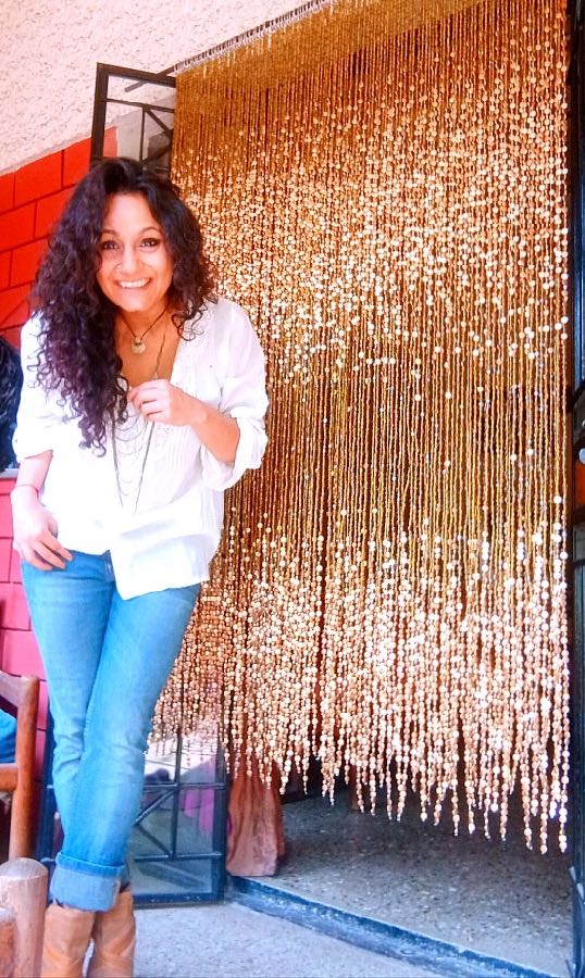 Trending Beaded Curtain Interiors California Handmade Glass Room Divider By Designer Sreeti Mondol