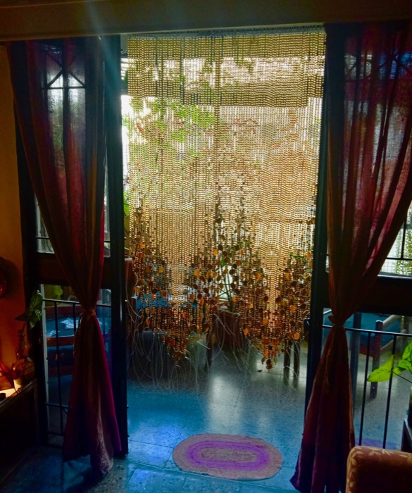 Trending Home Decor Ideas Champagne Acrylic Crystal Mixed Basket Beaded Curtains