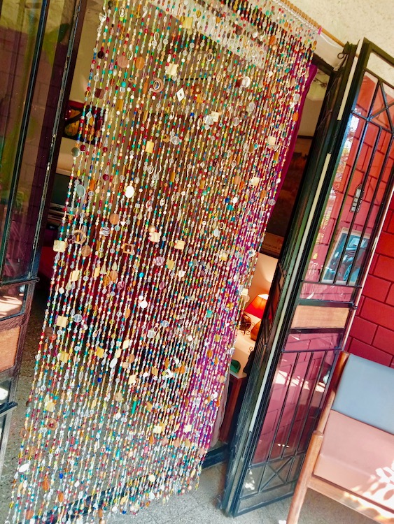 Eclectic Beaded Curtain Colourful Beads Beaded Curtain