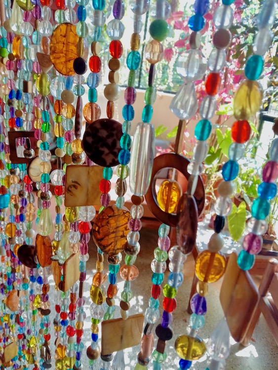 Eclectic Beaded Curtain Eclectic Colourful Bead Curtain Home Decor