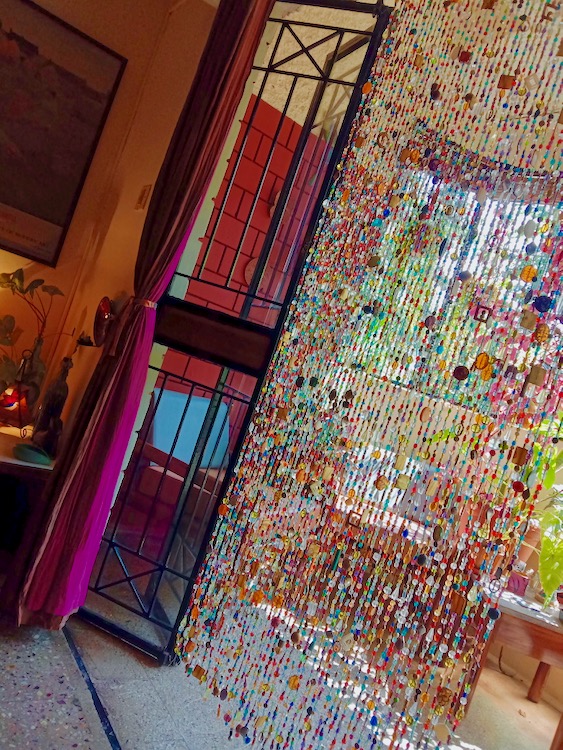 Eclectic Beaded Curtain Beads Room Divider