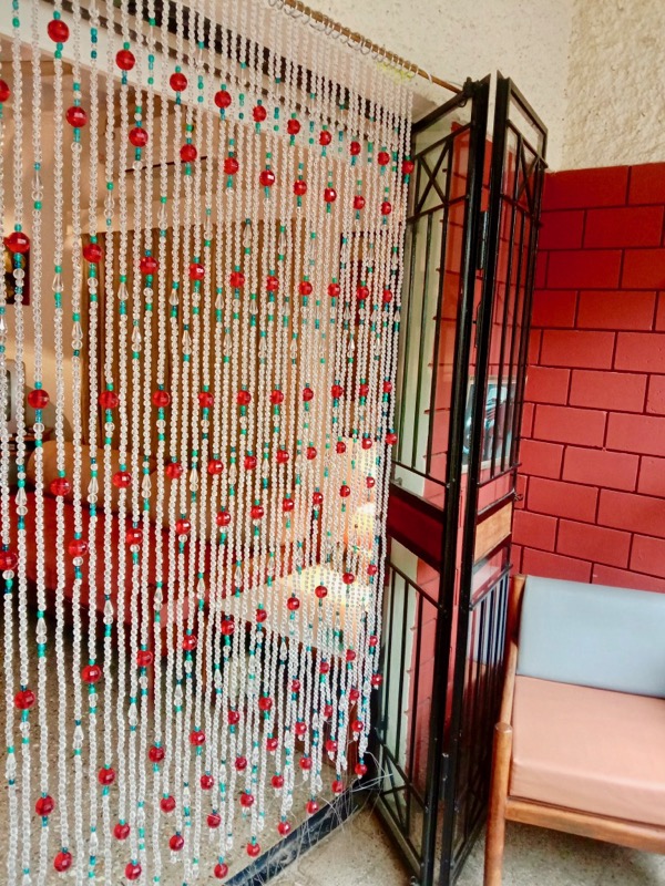 Bead Curtains For Uae Tibetan Red Blue Hues Beaded Room Divider