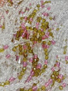 Restaurant Interior Luminescent Beaded Room Divider Curtain
