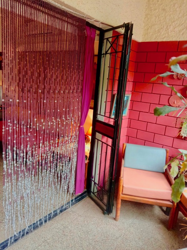 Purple Glass Beaded Room Divider Shop Glass Beaded Curtain Online