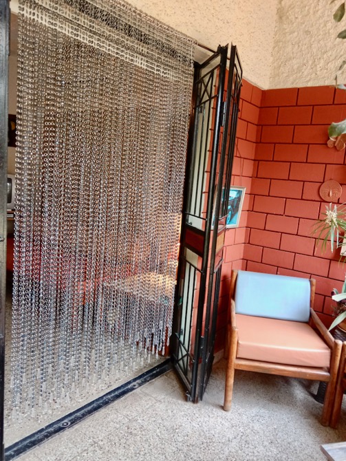 Interior Blue Bead Curtain Living Room Decor Bead Curtain