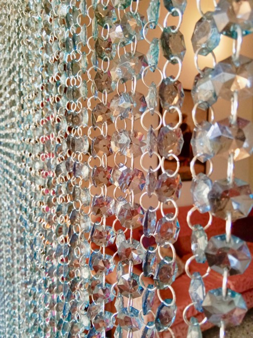 Interior Blue Bead Curtain Blue Bead Curtain