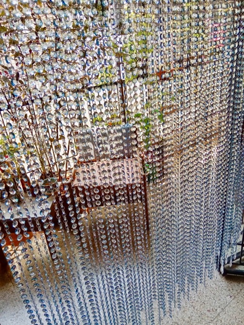 Interior Blue Bead Curtain Blue Beaded Curtain