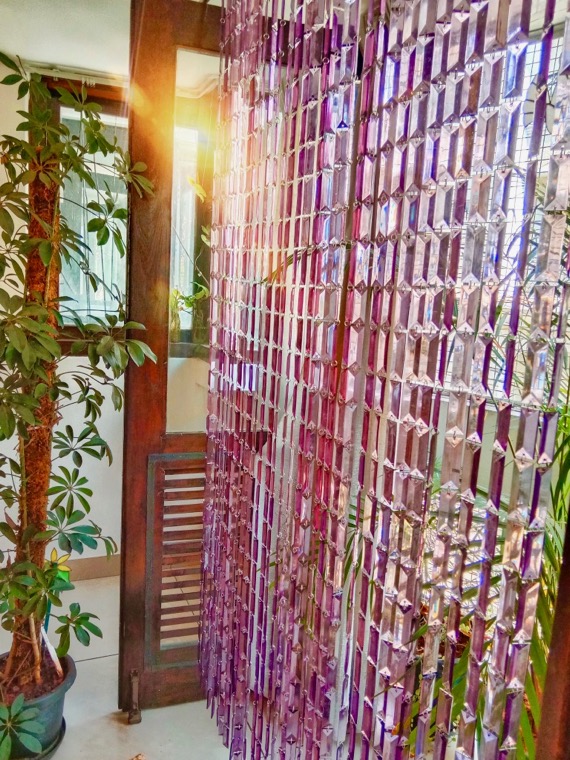 Chain Link Room Divider