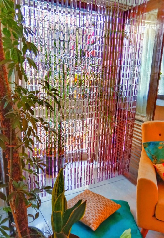 Chain Link Beaded Room Divider Room Divider
