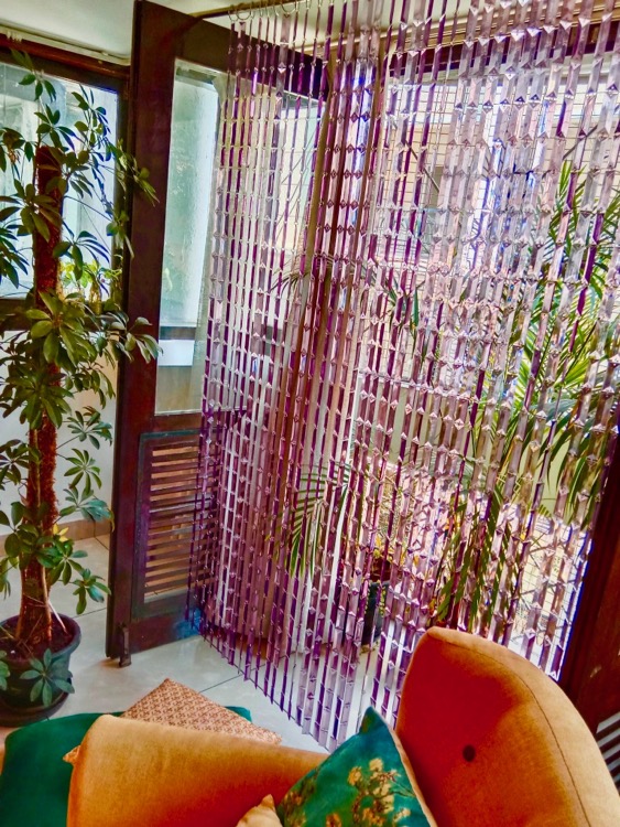 Chain Link Beaded Room Divider Hotel Styling