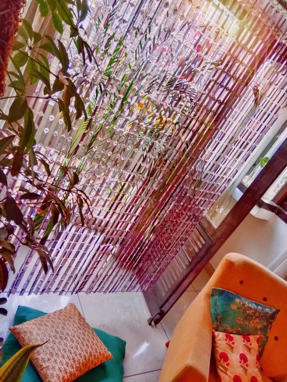 Chain Link Beaded Room Divider Chain Style String Curtain Room Divider