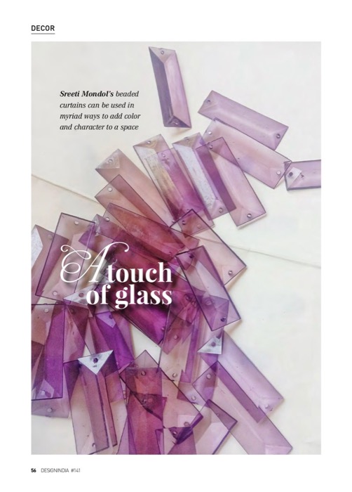 Beautiful Room Divider Editorial Featuring Handcrafted Bead Curtain Creations By Memories Of A Butterfly