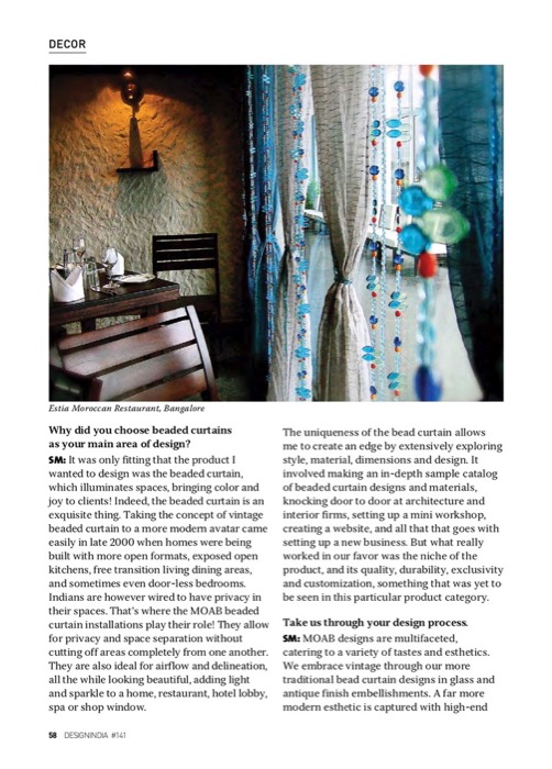 Beautiful Room Divider Design India Magazine Feature Memories Of A Butterfly
