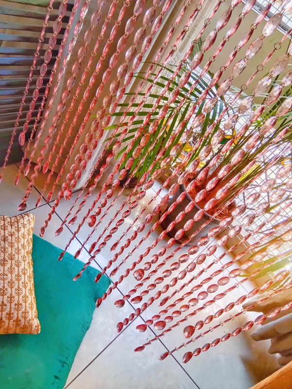 Interior Design Pink Gold Crystal Beaded Curtain Interior Design Curtain