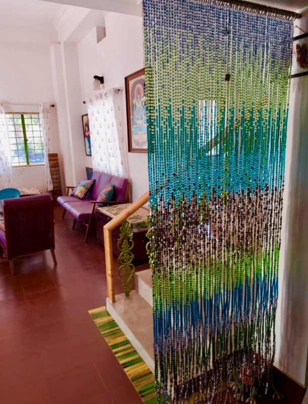 Best India Interior Design Door Bead Curtains Colorful Room Divider Partition