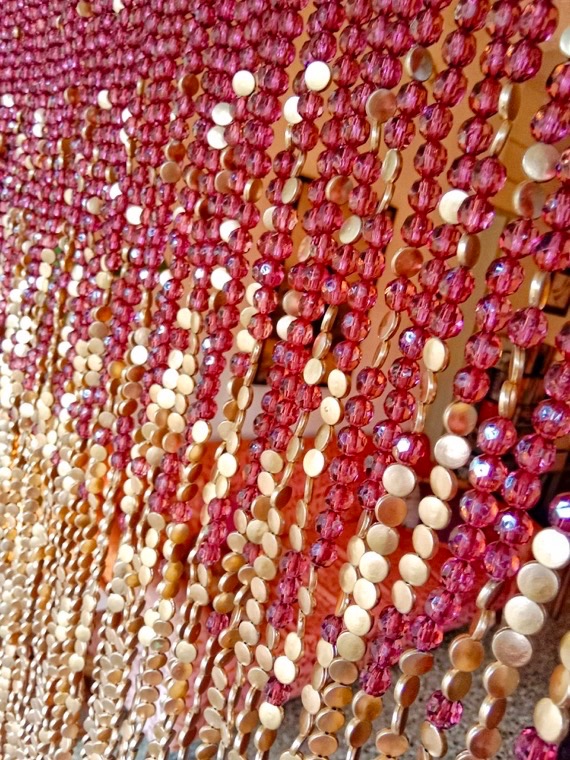Living Room Bead Curtains Interior Design Bead String Door Curtain