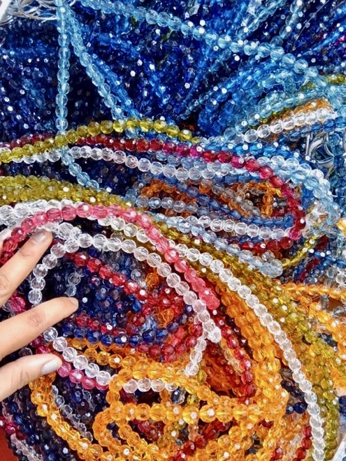 Multi-Colored Beaded Curtains 2026 Collection Colorful Crystal Beads Curtains