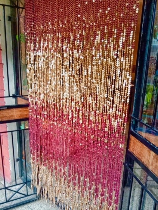 Living Room Bead Curtains Interior Design Custom Beaded Curtains