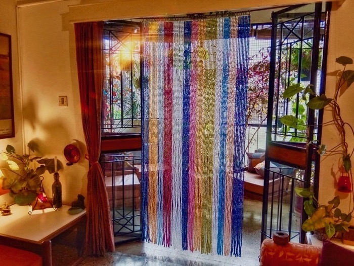 Contemporary Beaded Curtains Door Separator