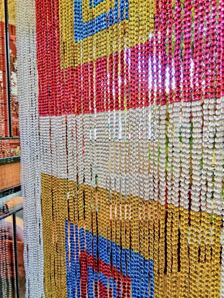 Room Divider Partition Walls Glass Bead Curtain Living Room
