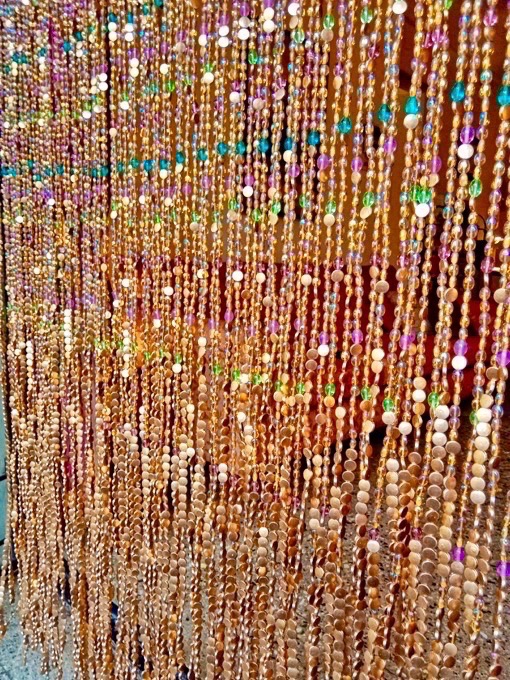 Living Dining Partition Multi Coloured Beaded Curtain