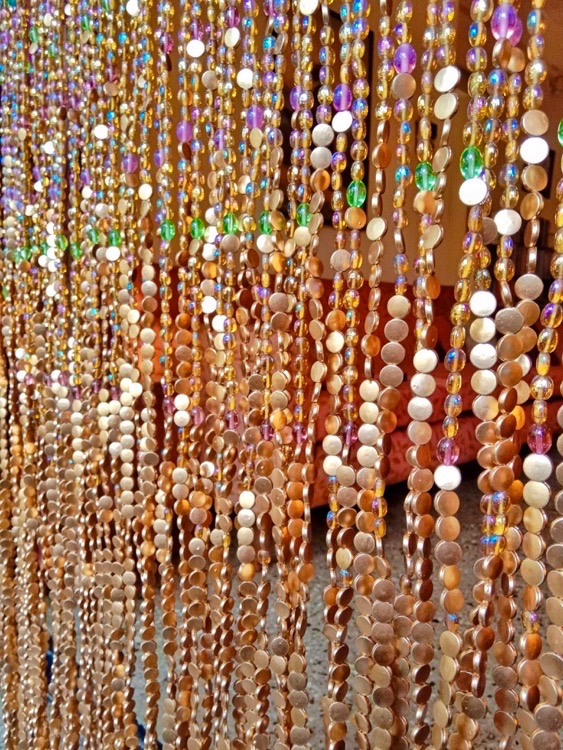 Living Dining Partition Multi Colored Beads Curtain