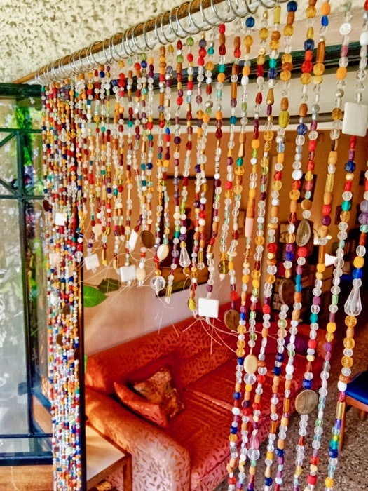 San Fran Colorful Door Beads Curtain Temple Room Door Beads Curtains