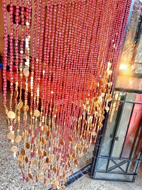 Multi-Colored Beaded Curtains 2026 Collection Pink Bead Door Curtain