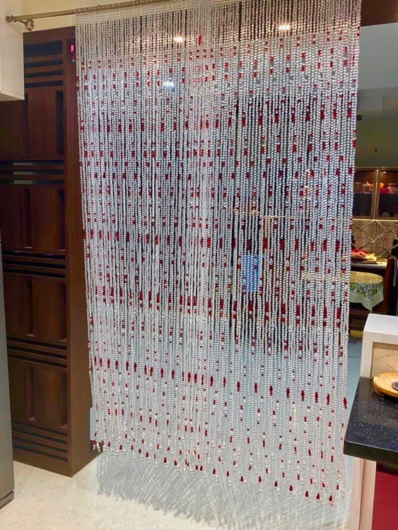 Kitchen Living Room Crystal Bead Curtains Kitchen Partition Curtain