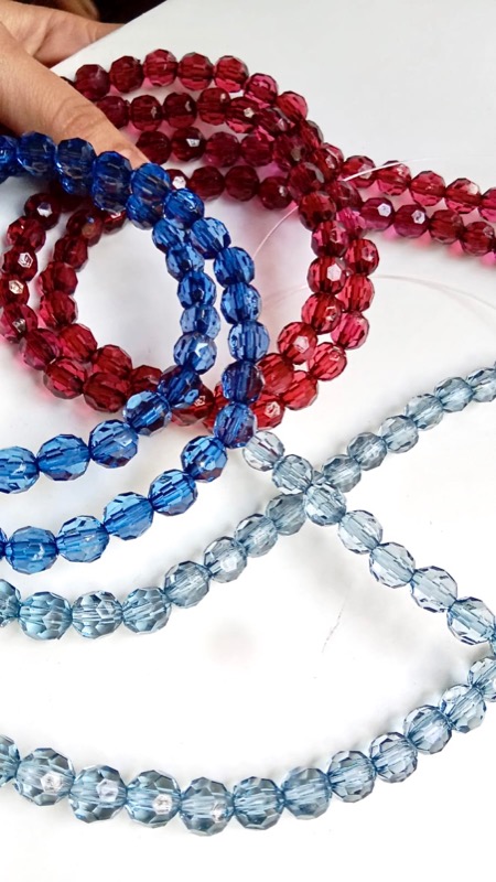 Florida Crystal Beaded Curtain Florida Crystal Home Decor Room Divider.
