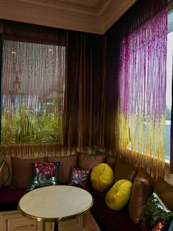 San Fran Colorful Door Beads Curtain New Orleans Glass Bead Curtains