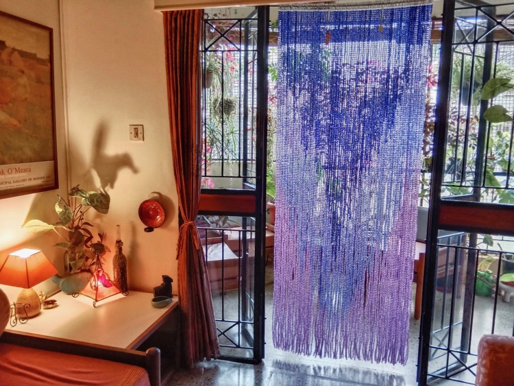 Usa Bead Curtain Room Divider Ombre Navy Purple Beaded Curtain Room Divider Ohio Usa
