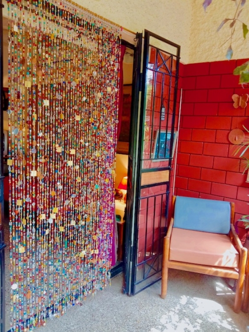 mixed beads multi-color beads strings curtain