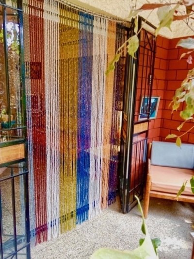 Modern Beaded Curtain Design For Interiors Contemporary Interior Feature For Open Doorways