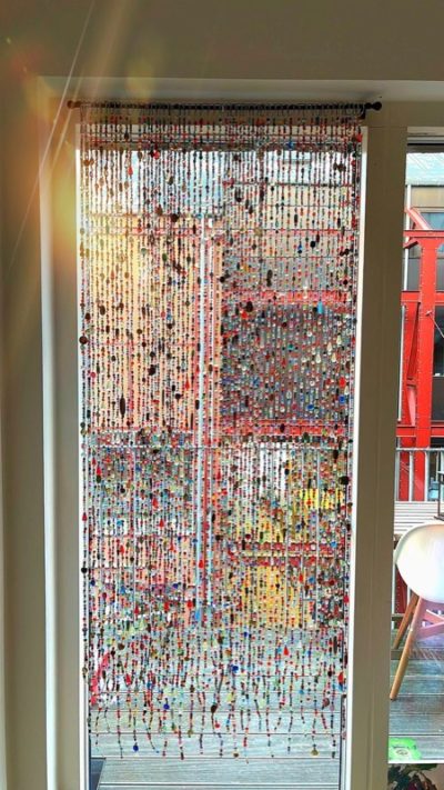 Best London Colorful Door Bead Curtain Sun Streaming Though London Loft Bead Curtain