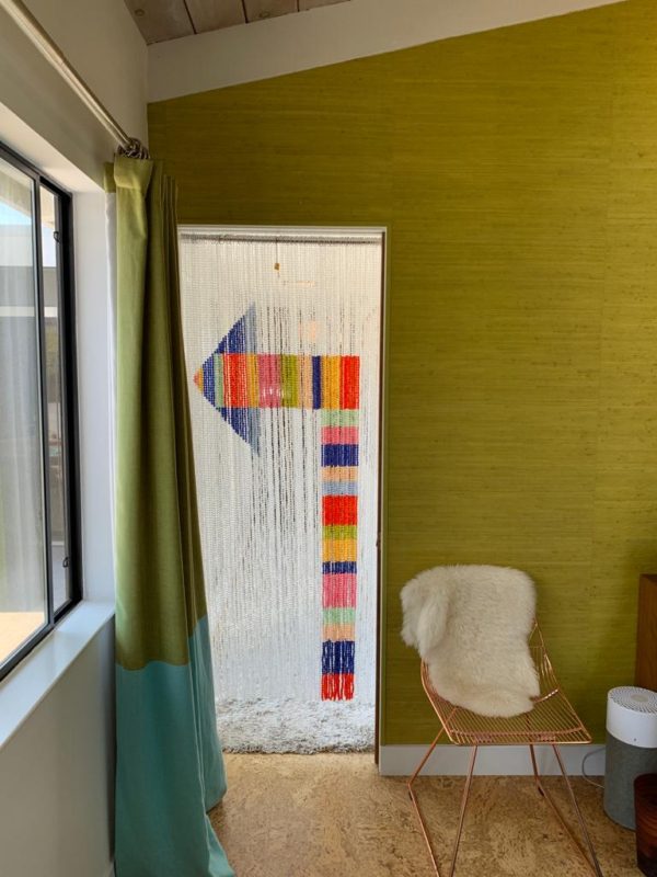 Pop Art Style Colorful Door Beads Curtain Bedroom Door Contemporary Pop Art Curtains
