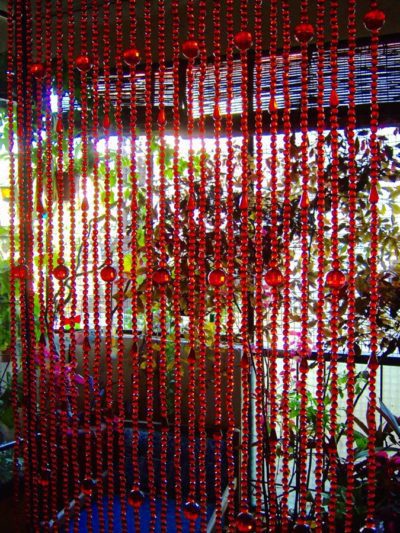 Buy Red Crystal Beaded Curtain For Interior Design Singapore Bar Interiors Red Crystal Bead Curtain