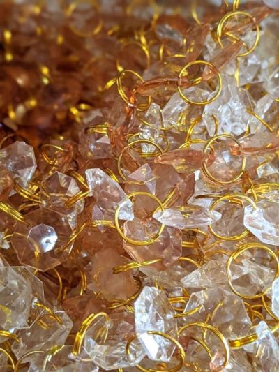 antique style amber beads for beaded partition