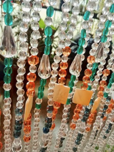 Buy Best Beautiful Beads Curtain Pastel Coloured Mixed Beads In Memories Of A Butterfly Room Bead Curtain