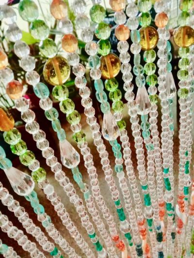 Buy Best Beautiful Beads Curtain Pastel Green Shades In Bead Curtain Designing By Memories Of A Butterfly