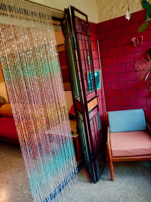 Handmade Glass Beaded Curtain