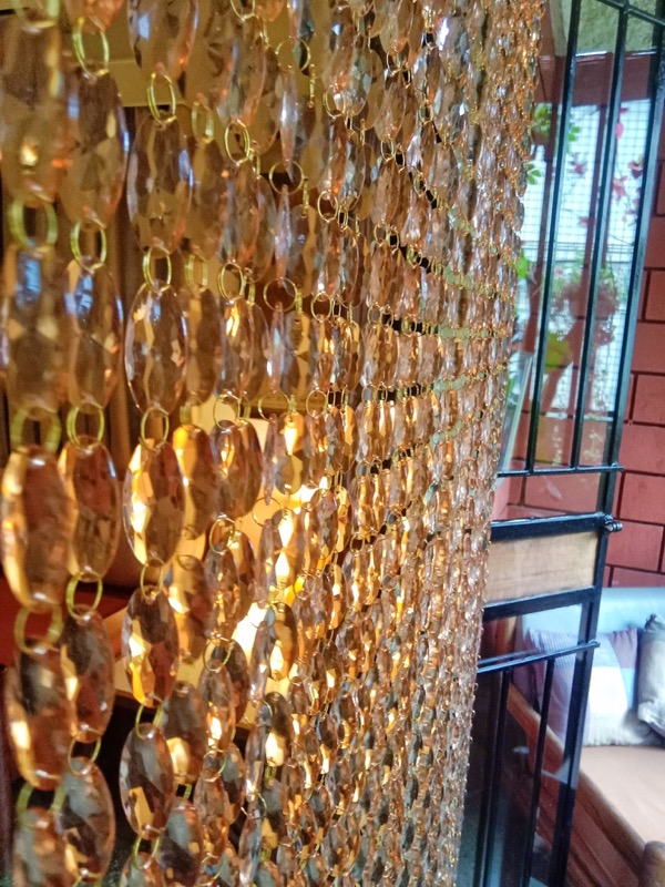 Amber Crystal Beaded Curtain Best Crystal Beaded Curtain For Doorway