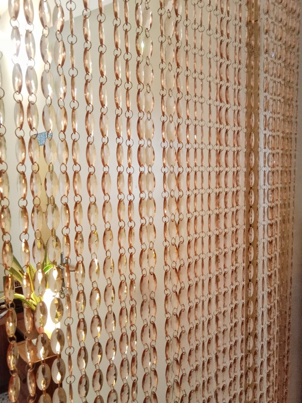 Amber Crystal Beaded Curtain Crystal Bead Curtain Memories Of A Butterfly