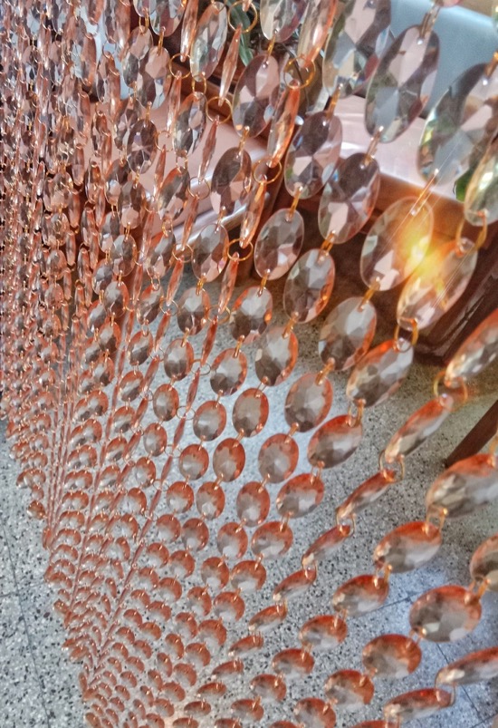Amber Crystal Beaded Curtain Crystal Beaded Curtain Living Room Interiors
