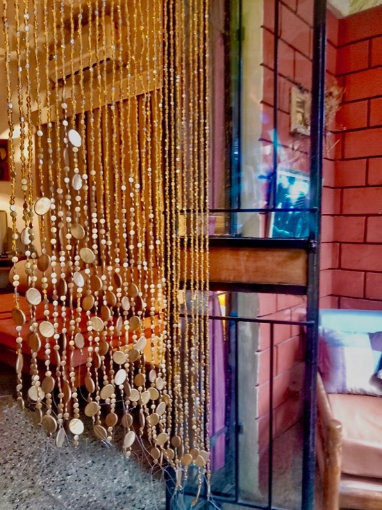 Best Champagne Gold Glass Beaded Curtains Living Dining Beaded Curtain