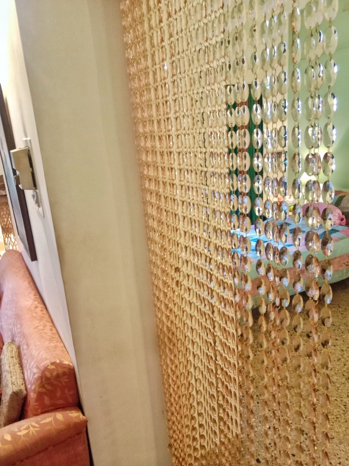 Amber Crystal Beaded Curtain Room Divider Crystal Beads Curtain