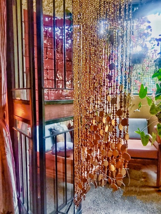 Best Champagne Gold Glass Beaded Curtains Shop Beaded Curtain Room Divider